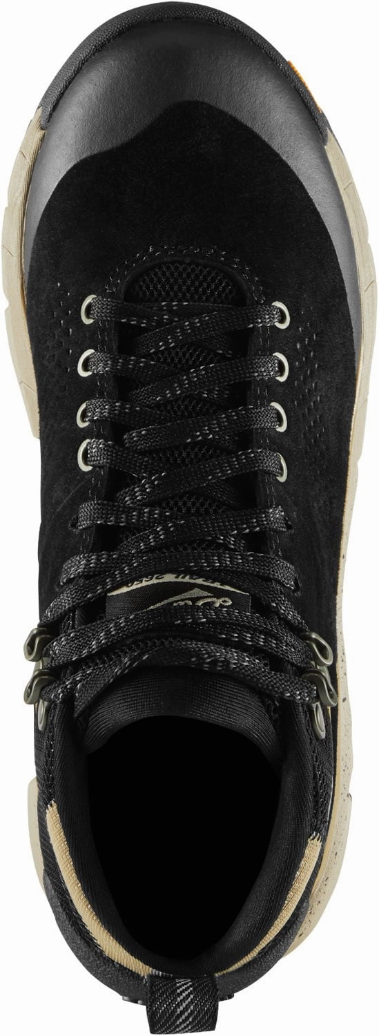 Danner Womens Trail 2650 Mid 4in GTX Black/Khaki Suede Hiking Boots Hoka Anacapa Breeze Low Hiking Shoes