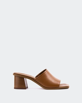 Sun And Stone Sandals Temple Cognac Leather