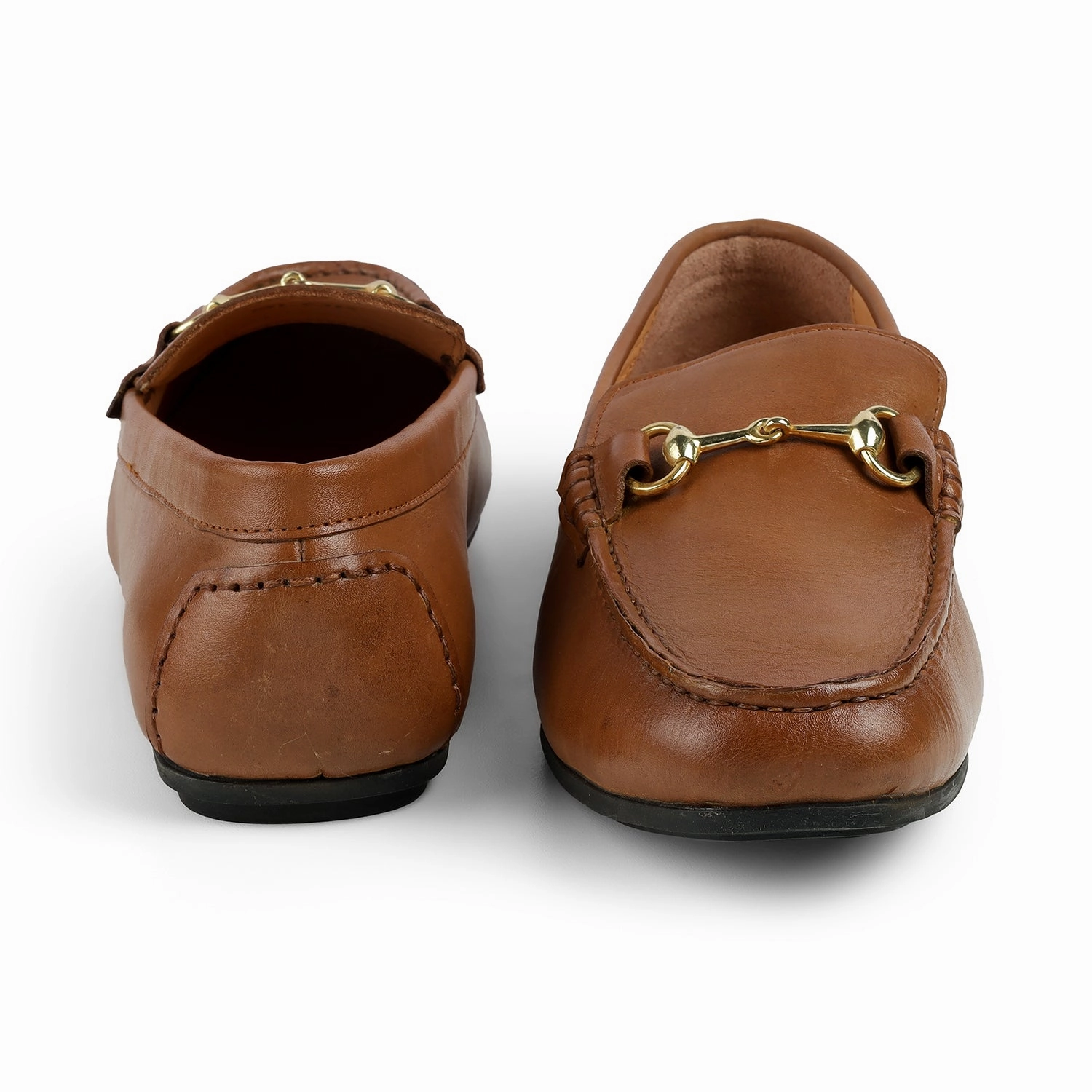 Brighton Loafers Tresmode Slok Tan Men's Leather Loafers