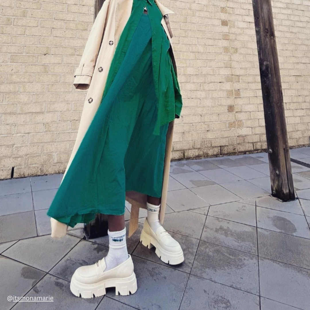 Tyga Loafers Bone Loafers Fringe