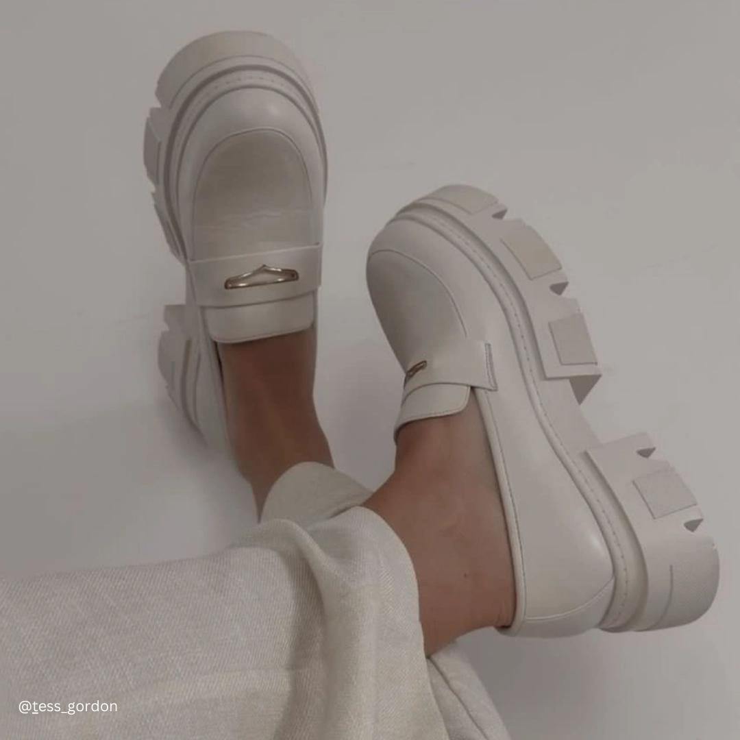 Tyga Loafers Bone Suit With Penny Loafers