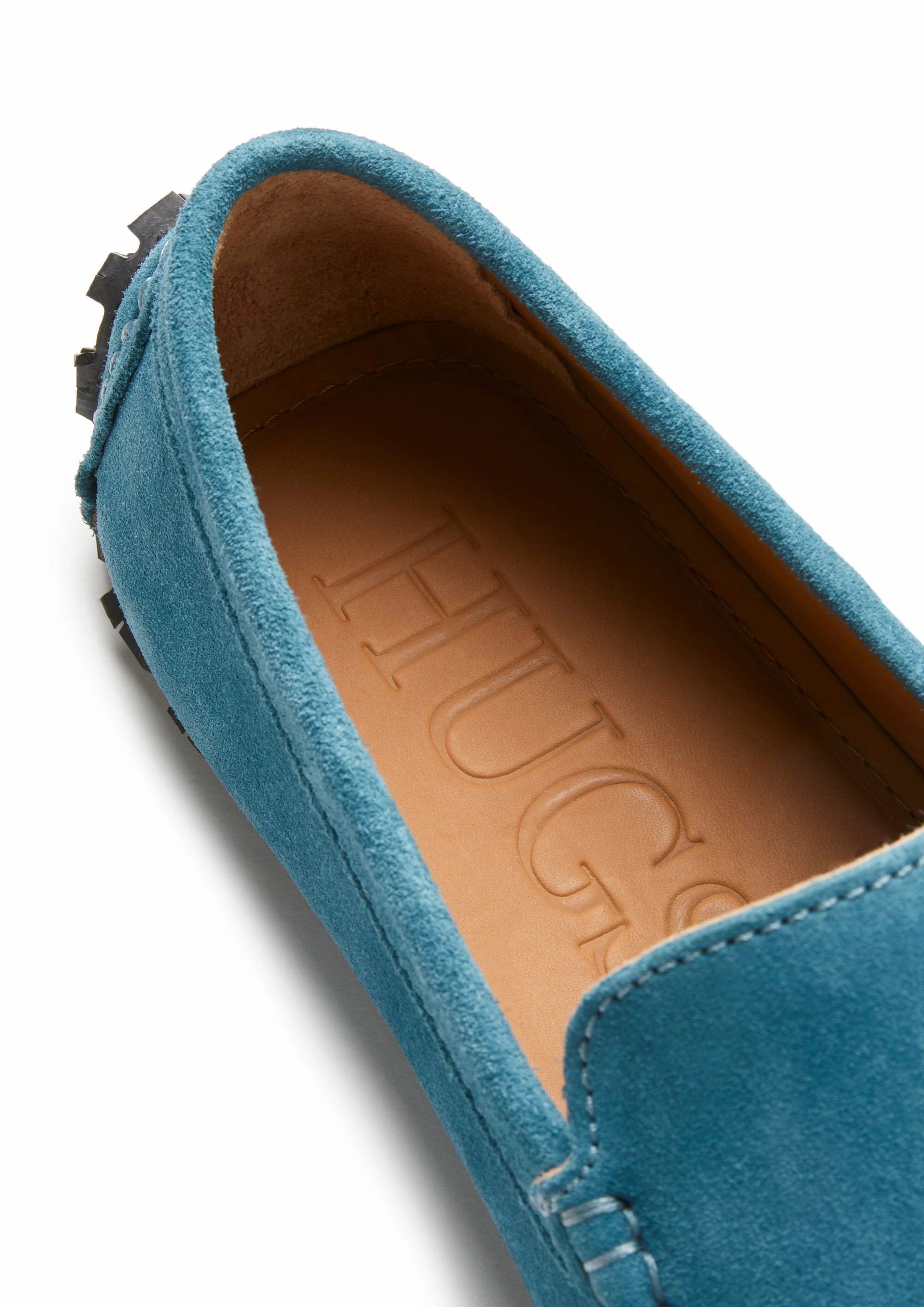 Tyre Sole Driving Loafers, petrol blue suede Anne Klein Loafers Dsw