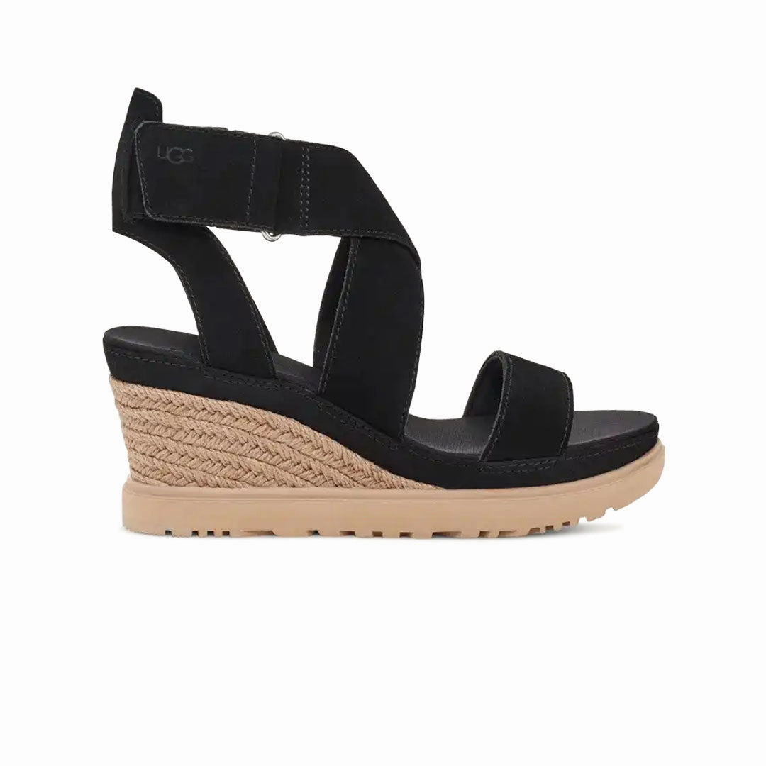 UGG - Women's Ileana Ankle Sandals (1139052-BLK) Mountain Footbeds Sandals