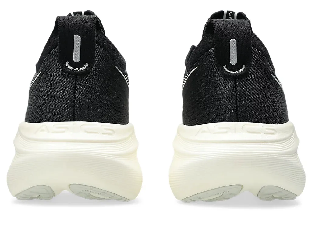 Race Model Running Shoes ASICS Nimbus 27 (Black/Lake Grey) - Men's