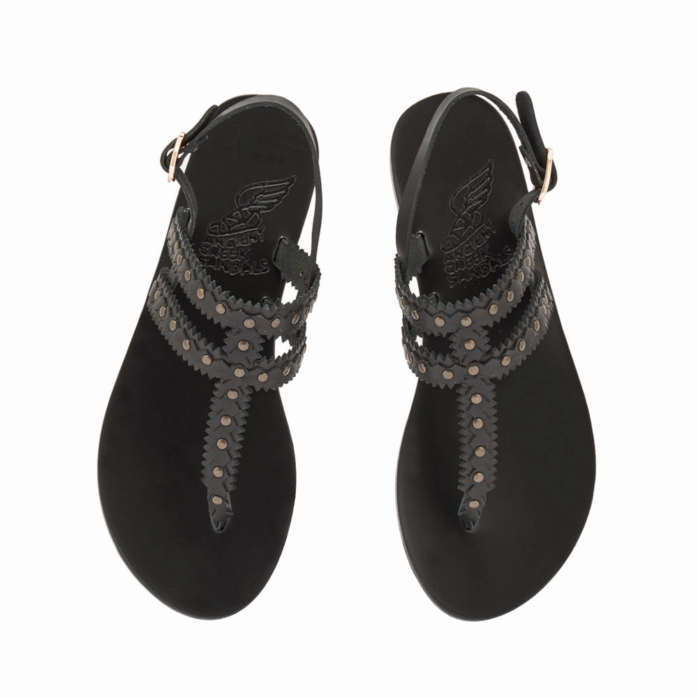 Vesta Black Wedding Party Sandals