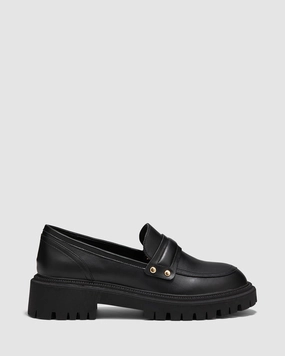 Elaina Loafers Optik Loafers Black