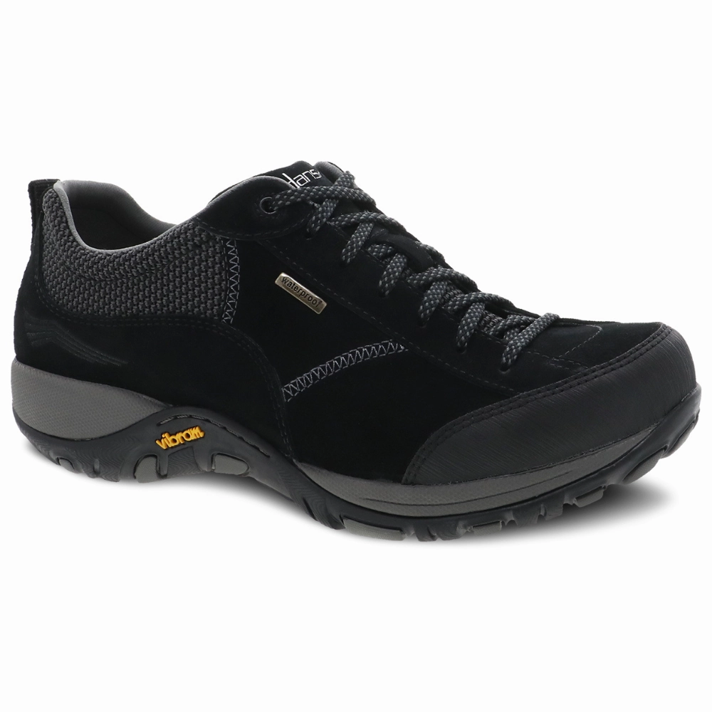 Paisley Black / Black Suede Best Non Waterproof Hiking Shoes