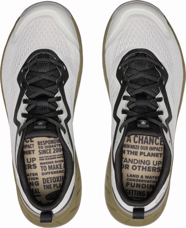 'Keen Outdoor' Men's Versacore Speed - Vapor / Dark Olive Hiking Shoes For Motorcycle Riding