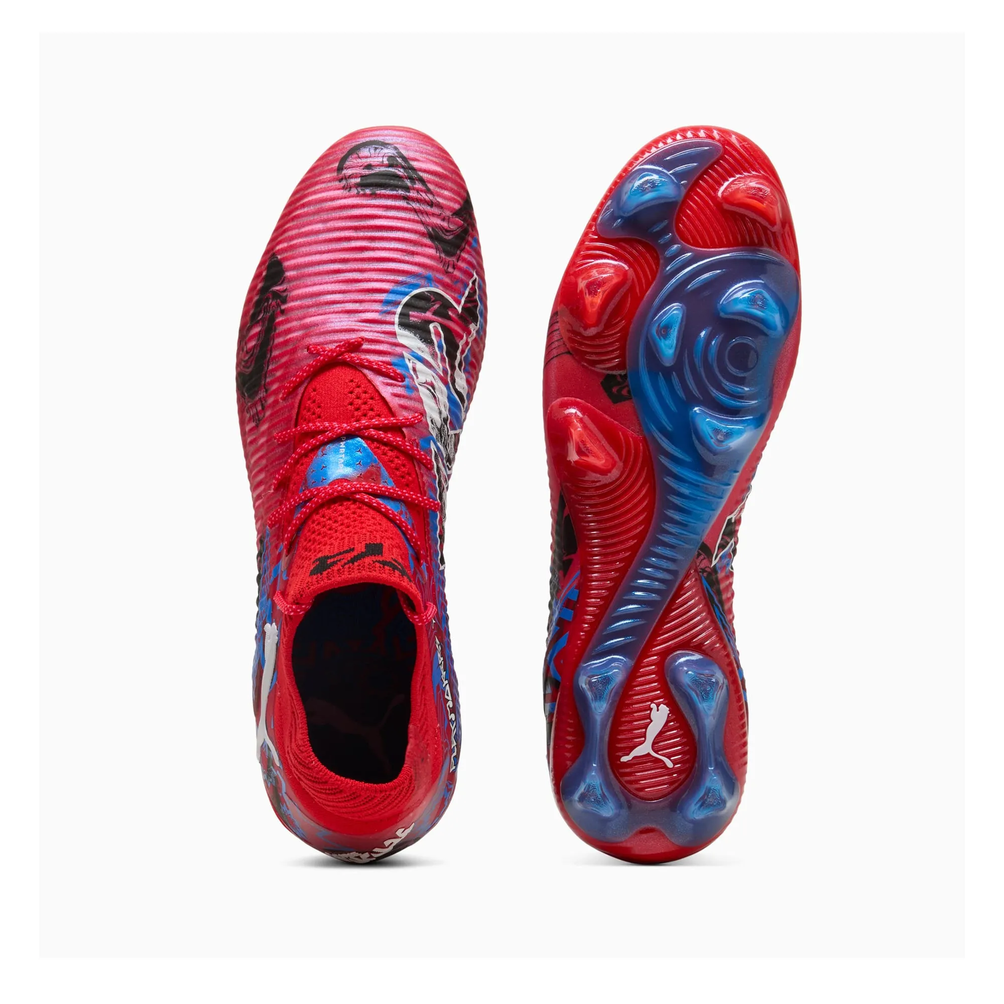 League Mid-cut Firm/multi-ground Soccer Cleats Future 8 Ultimate Playmaker FG Football Boots