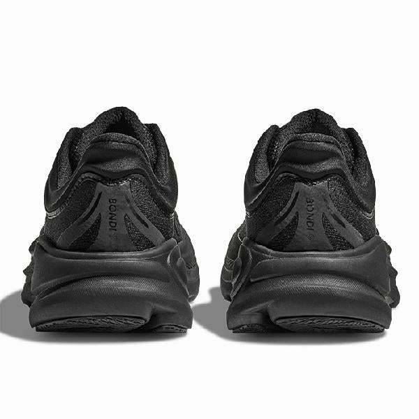 Womens Hoka Bondi 9 Extra Wide in Black/Black Shoes In India