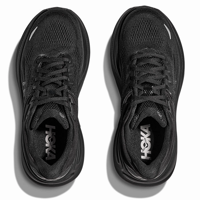 Shoes Santa Clarita Womens Hoka Bondi 9 Extra Wide in Black/Black