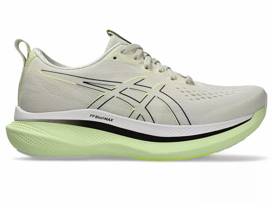 Asics | GlideRide Max | Women's | Birch/Black Running Shoes Wide Feet