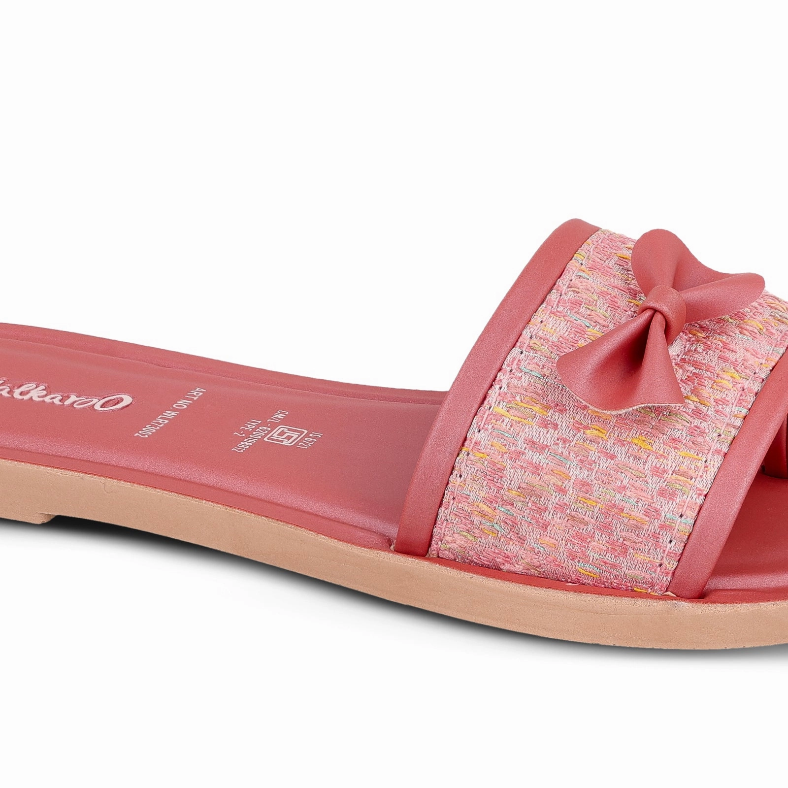 Amazon Summer Sandals Women's Slide Sandals - WLR73002 Coral