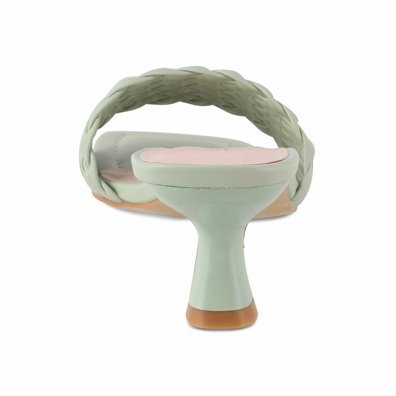 The Toscana Green Women's Dress Heel Sandals Tresmode Clear Heel Sandals