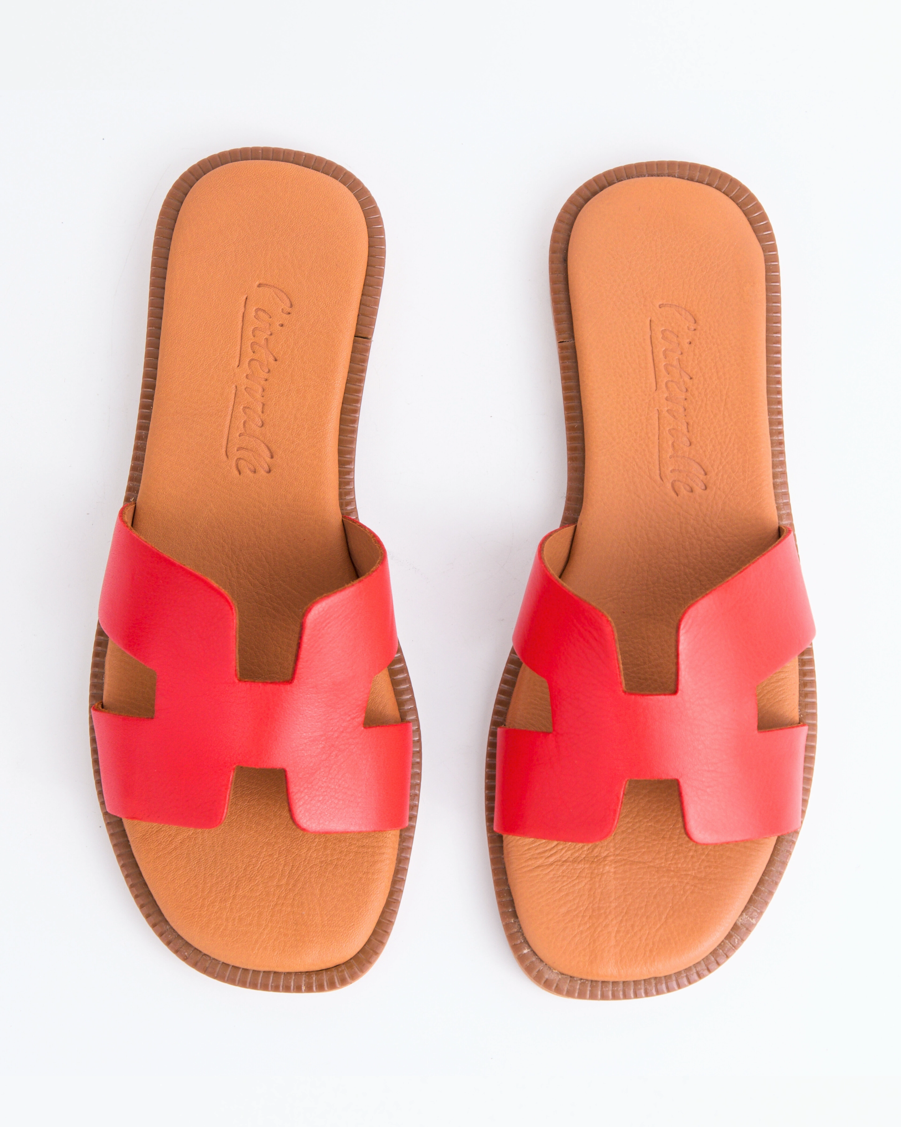 Doc Martens Sandals Valmy Red Leather