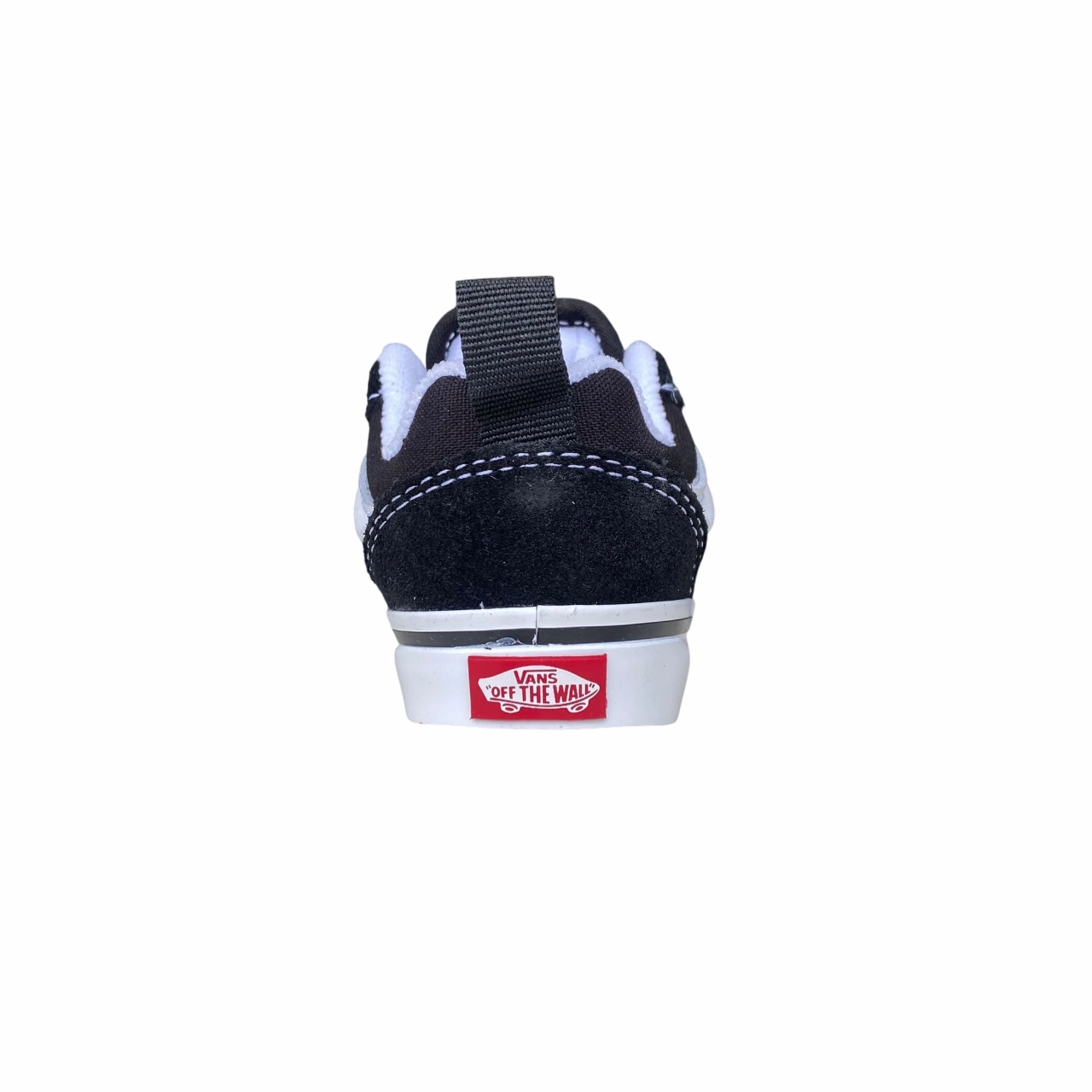 Vans Knu Skool Bambino VN000D0K6BT Nero-Bianco | Laccio Elastico