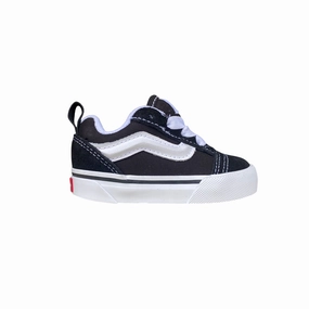  Vans Knu Skool Bambino VN000D0K6BT Nero-Bianco | Laccio Elastico