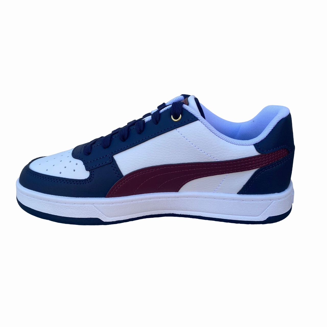 Converse Skate Sneakers Puma scarpa sneakers da ragazzo Caven 2.0 393837-03 bianco-rosso diaspro-blu