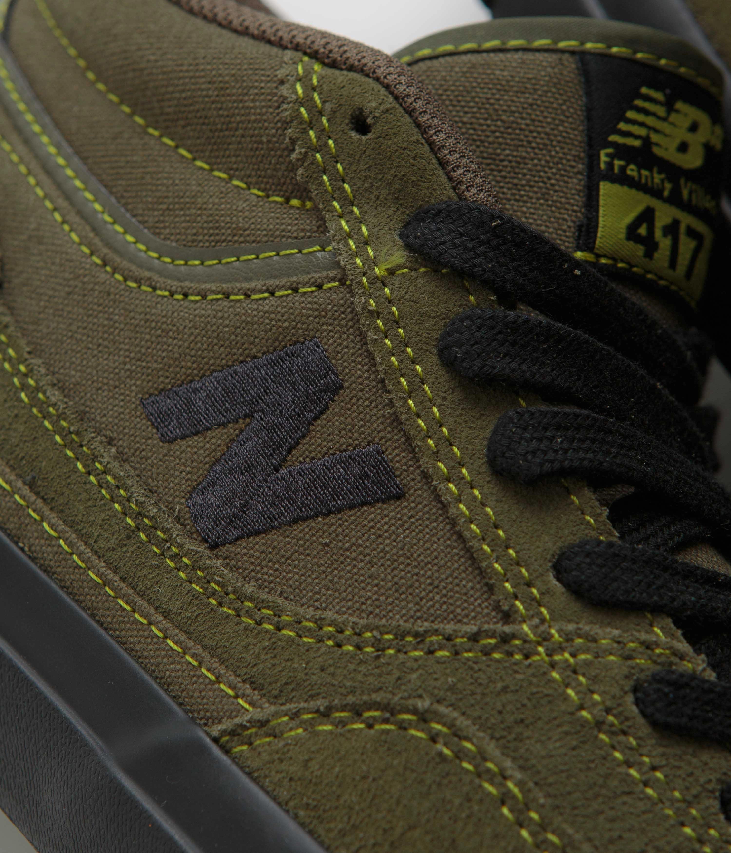 New Balance Numeric 417 Franky Villani Shoes - Dark Moss New Balance 550 Men's Black