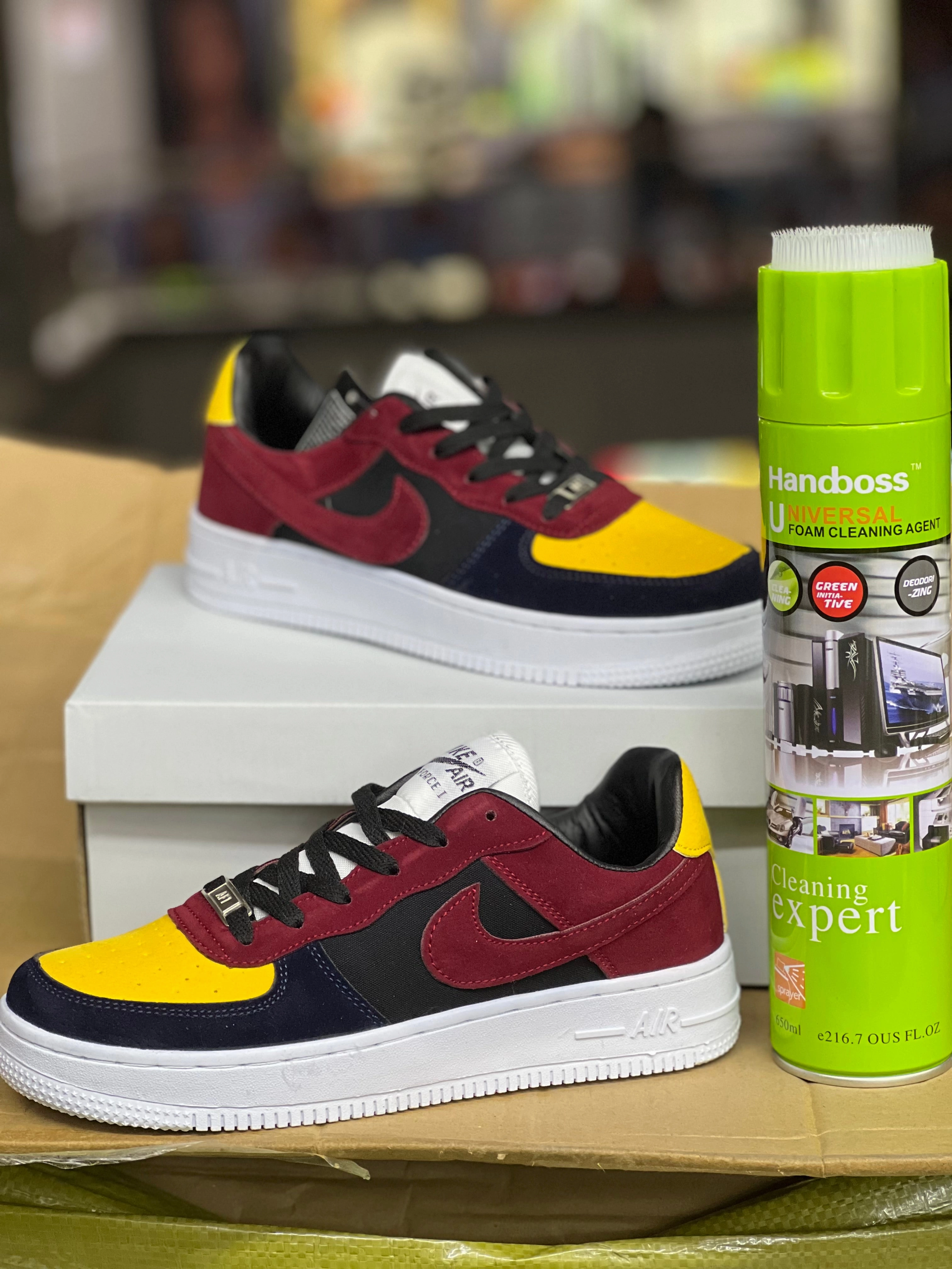 Chukka Sneakers Nike Airforce Suede Multicolor Sneakers