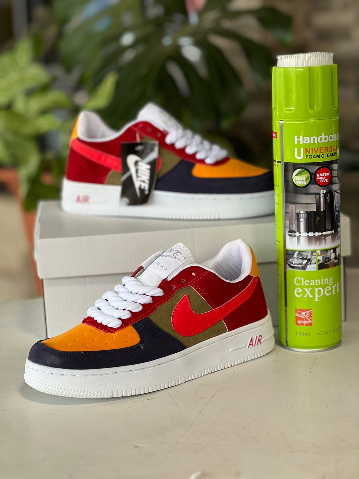 Popular Sneakers In The 90s Nike Airforce Suede Multicolor Sneakers