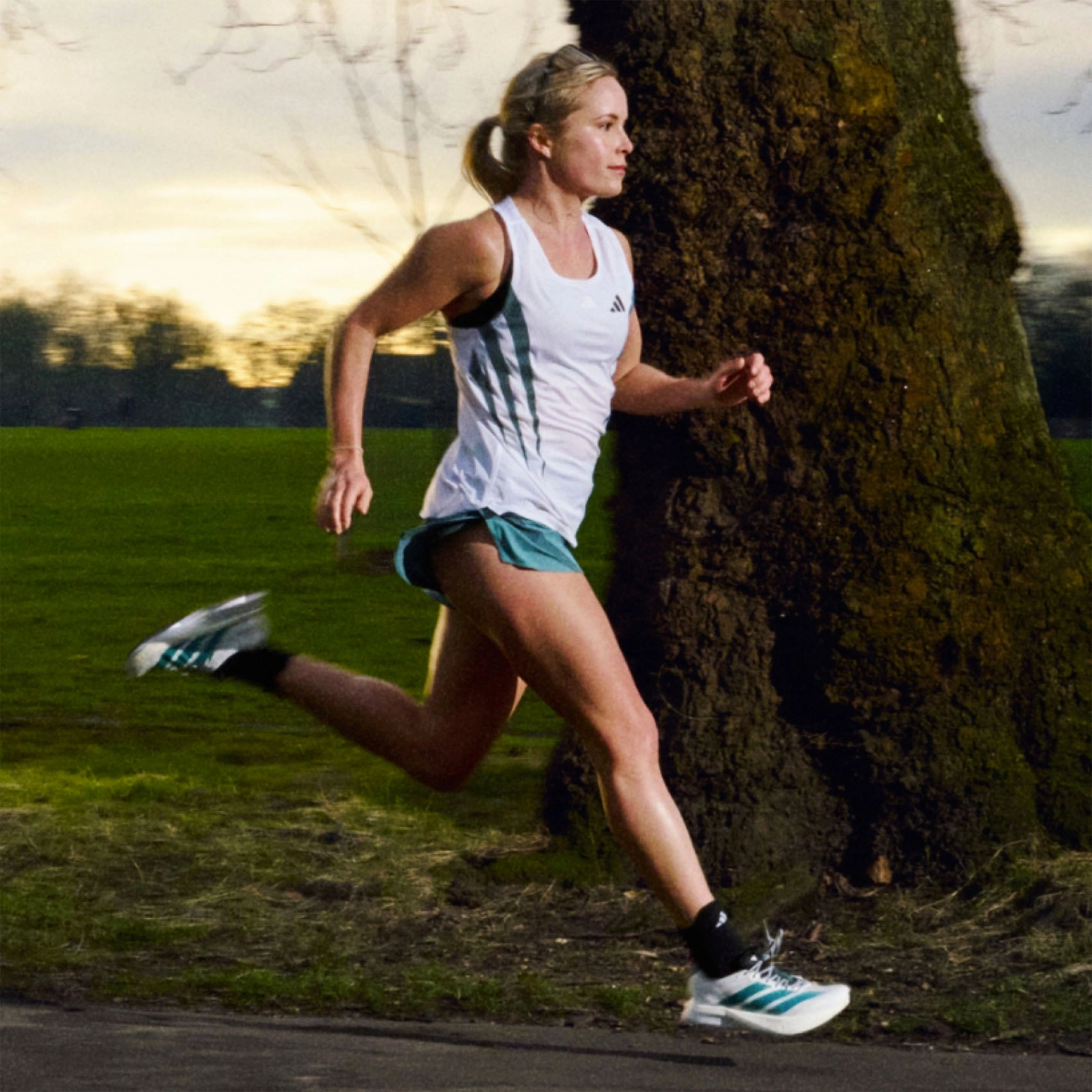 Waffle Trainer Shoes Womens adidas Adizero Boston 13