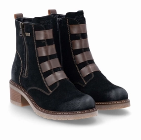 Light Waterproof Walking Shoes Remonte by Rieker Women's Aida 76 Tex Water-Resistant Boot - Black