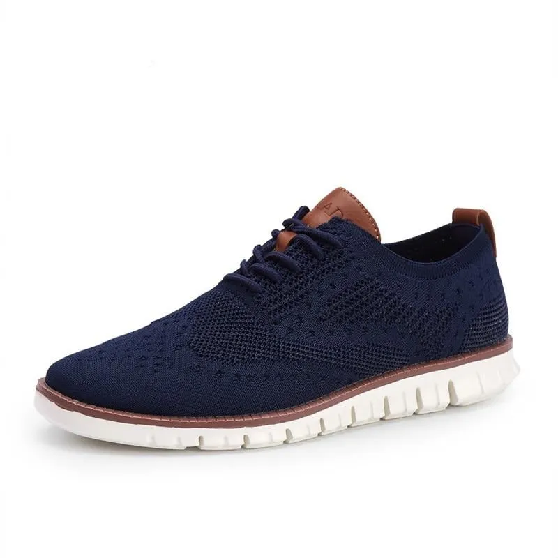 West Louis Casual Mesh Shallow Lightweight Sneakers 