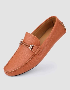 Van Loafers Speckled Leather Casual Loafers
