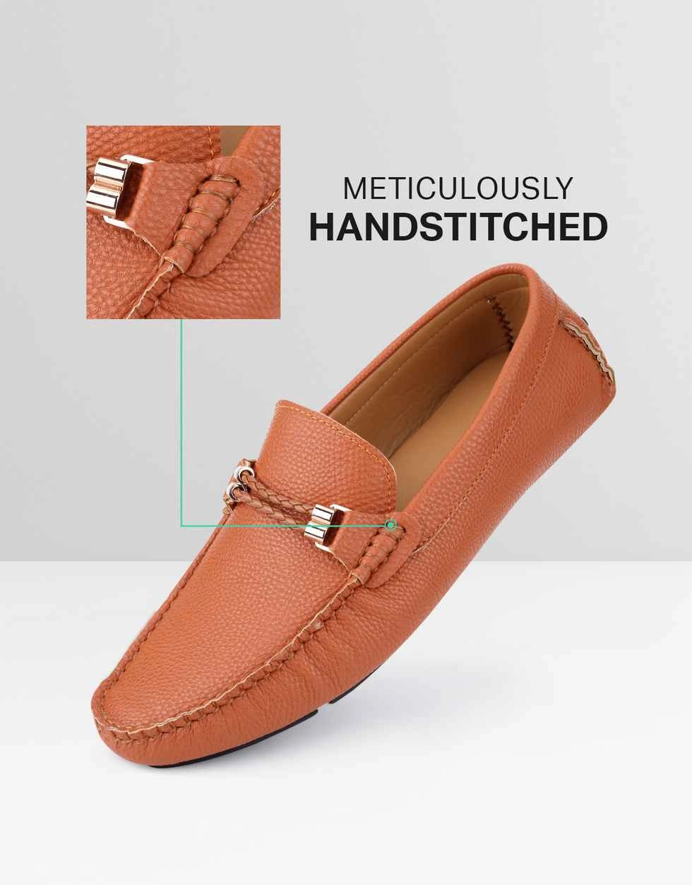 Speckled Leather Casual Loafers Loafers Coach