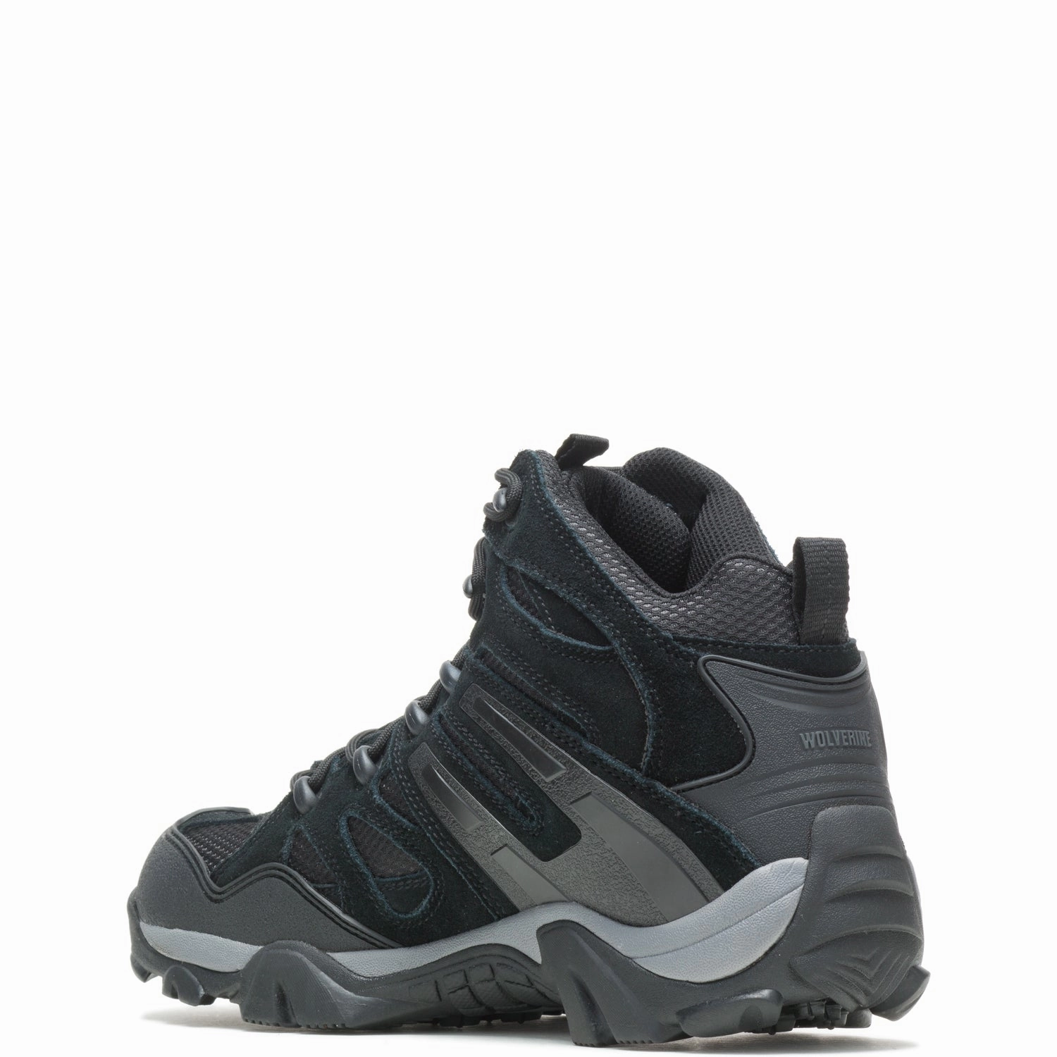 Trail Running Shoes Versus Hiking Shoes Wolverine Mens Wilderness Hiker WP Black Suede Hiking Boots