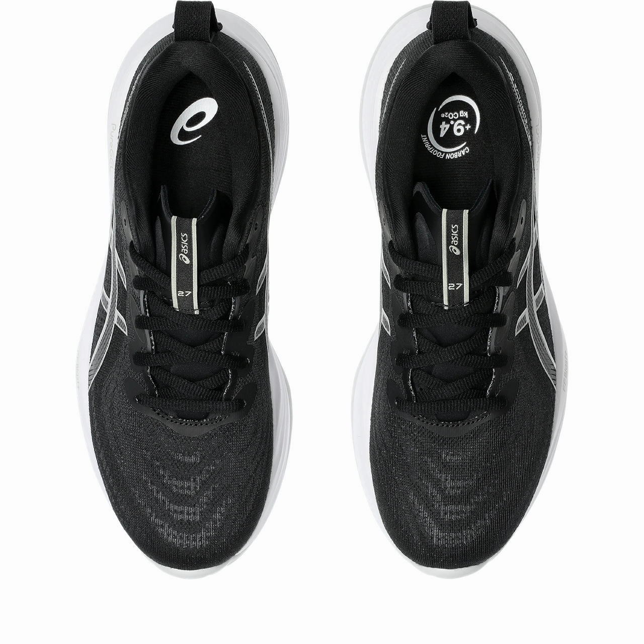 WOMEN'S CUMULUS 27 - B - 002 BLACK/CONCRETE Asics New Shoe Release