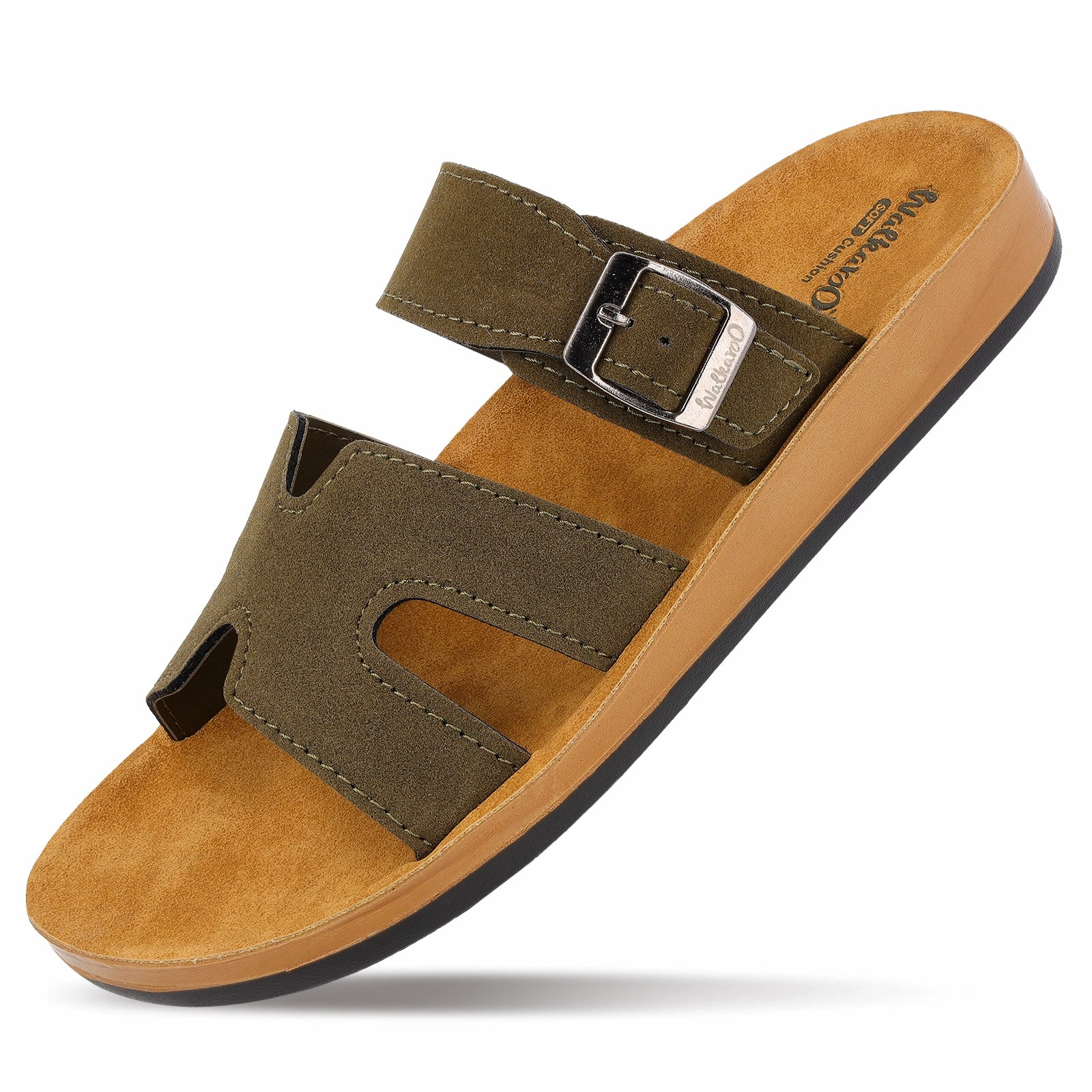 Women's Daily Wear Sandals - WLP72009 Olive Beige Sandals Elopement