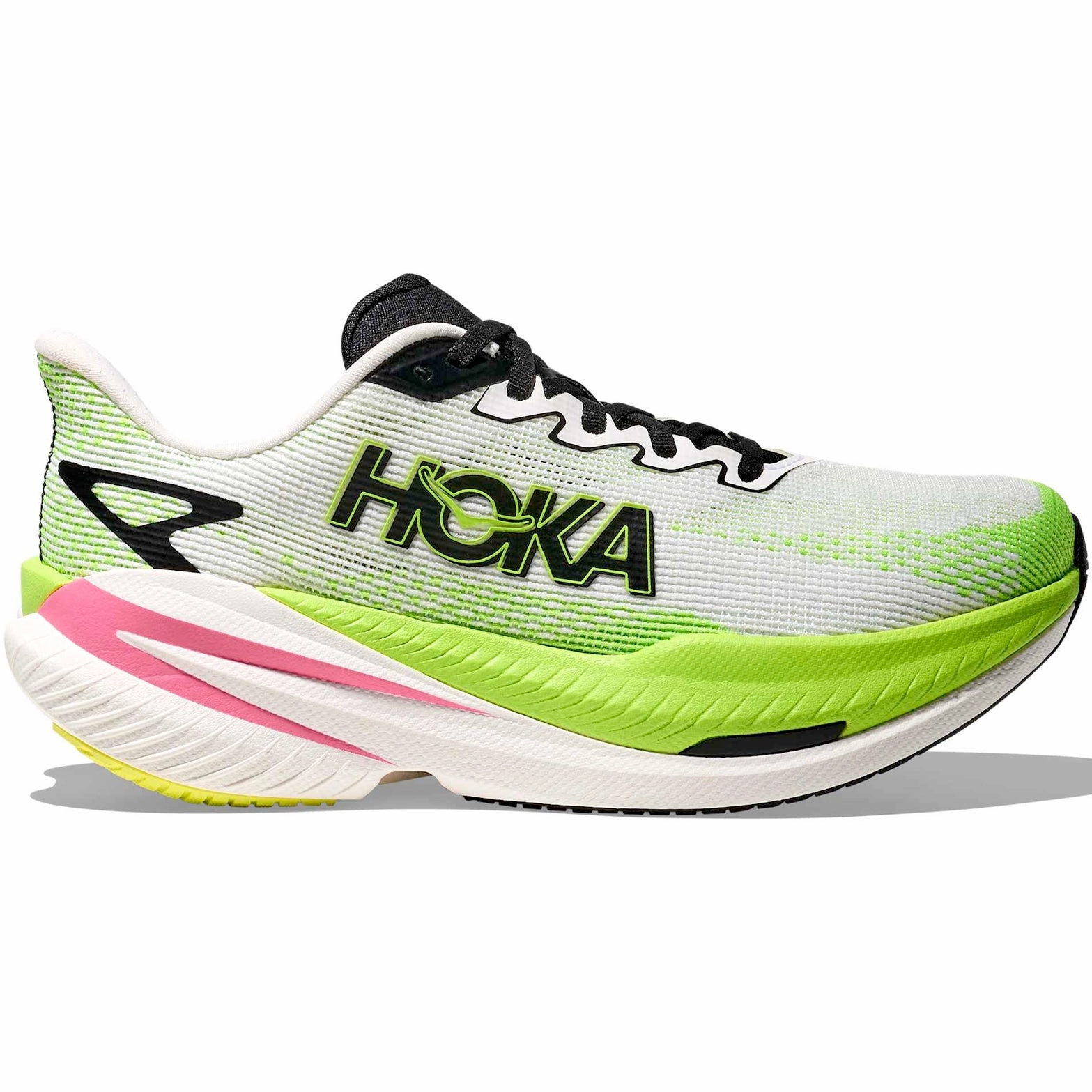 Amarillo Tx Women's Mach X 3 Running Shoes White / Neon Lime