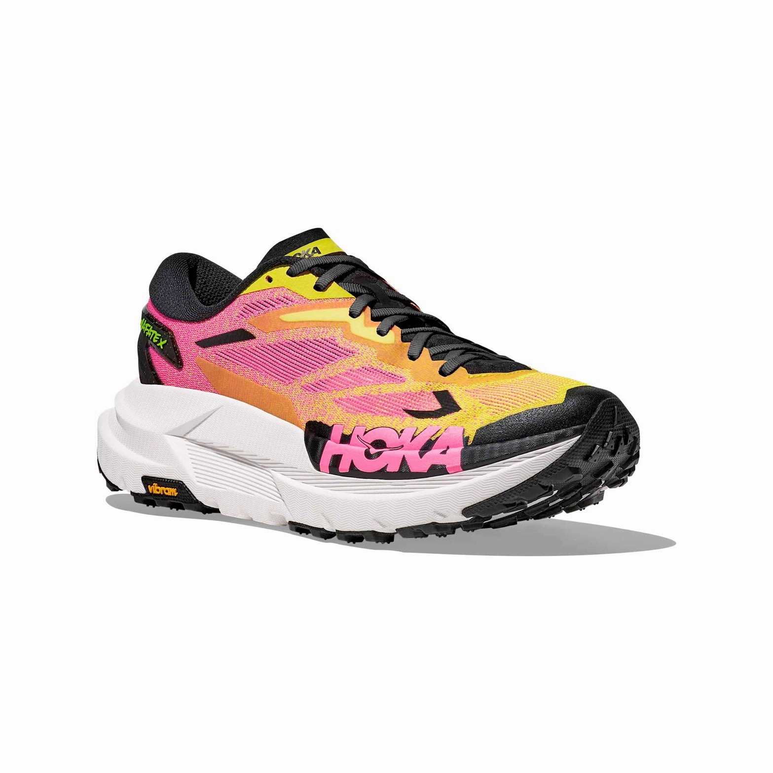 Shoes St George Utah Women's Mafate X Trail Running Shoes Neon Hoka Citrus / Neon Rose