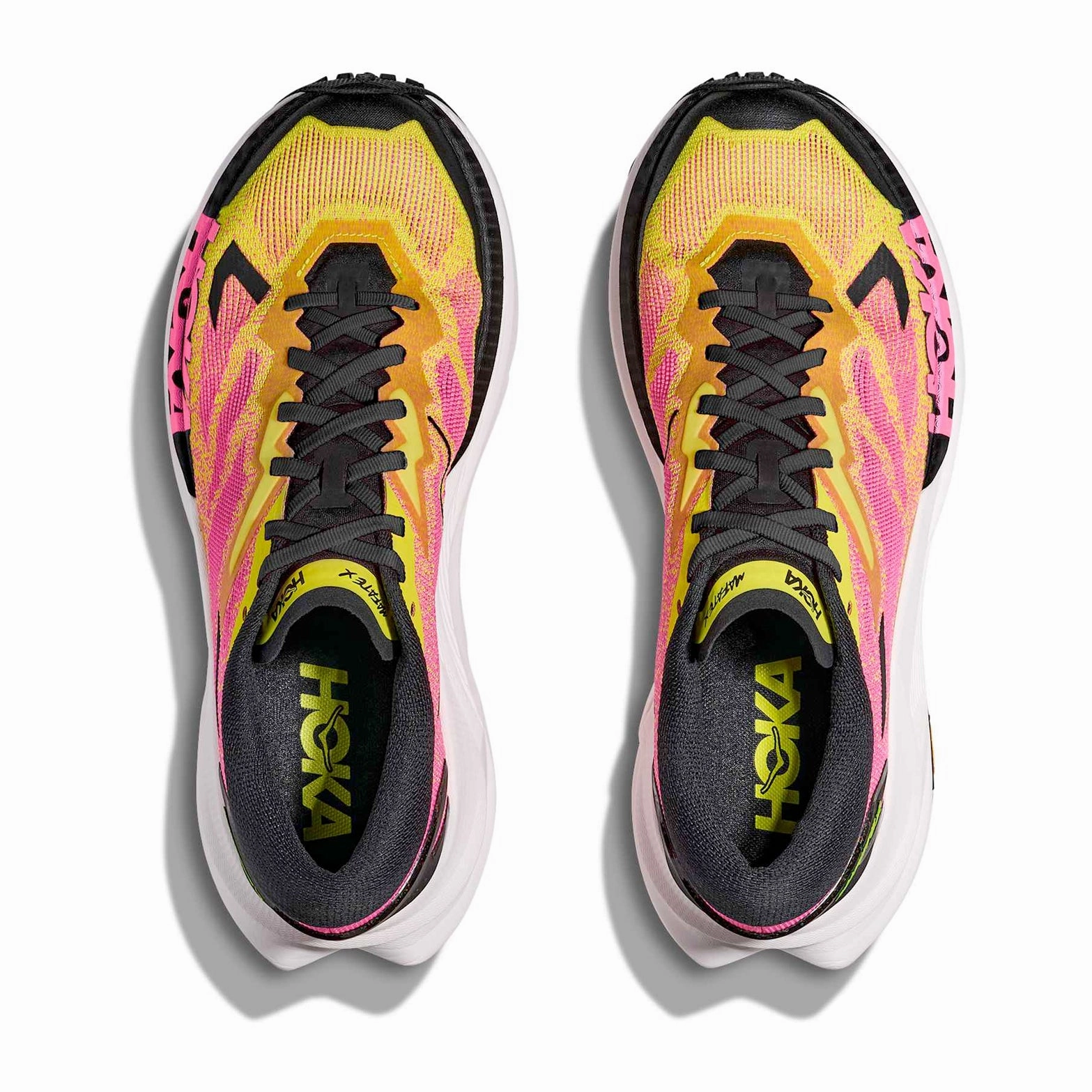 Stores That Sale Shoes Near Me Women's Mafate X Trail Running Shoes Neon Hoka Citrus / Neon Rose