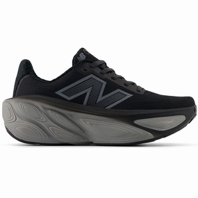 Blue New Balance Women's Shoes Women's New Balance Fresh Foam X More v5, Phantom/Sea Salt/Light Gold Metallic, 8 D Wide