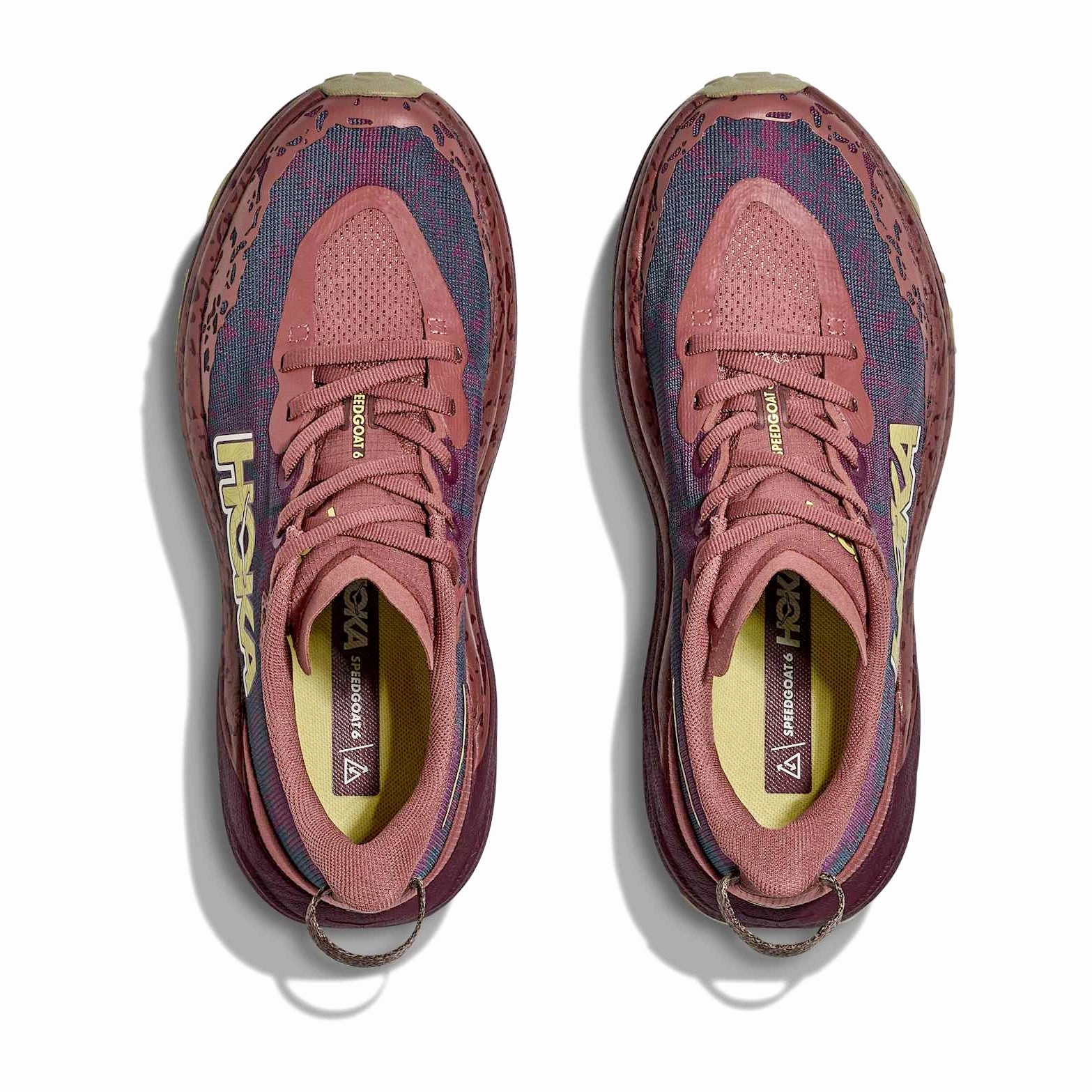 Women's Speedgoat 6 Trail Running Shoes Rouge / Black Cherry Best Shoes For Flat Feet