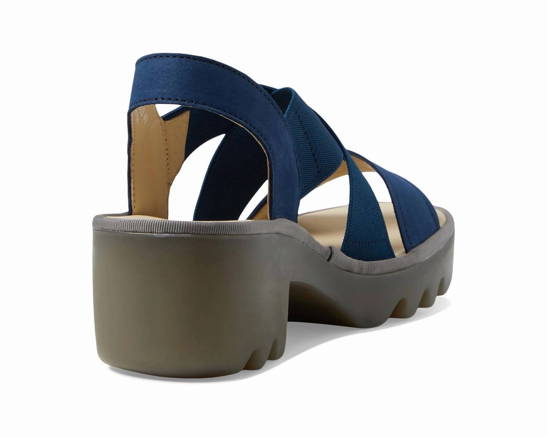 Sandals Size 1 Women's Taji502Fly Leather Slingback Sandal In Blue