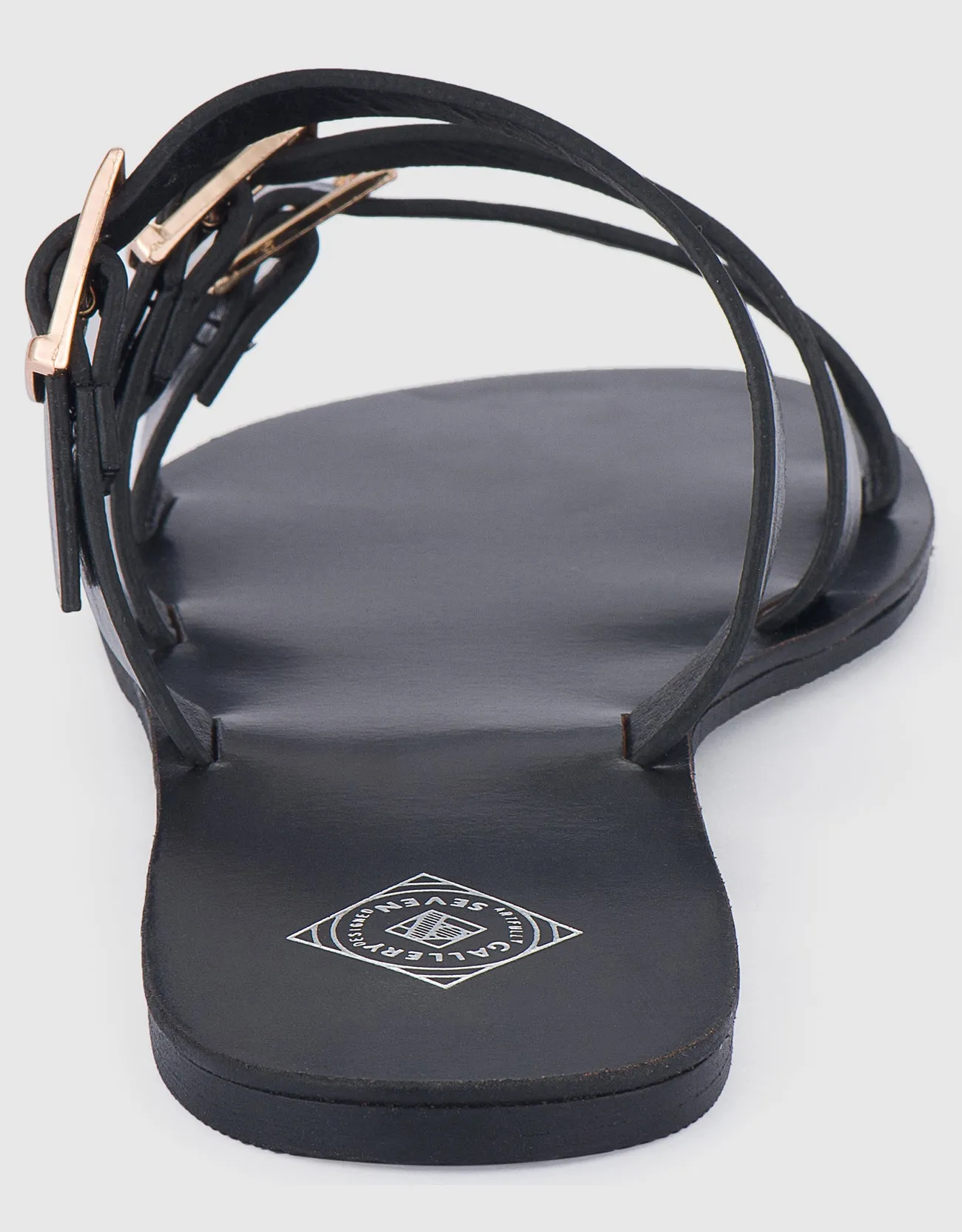 Sandals Caribbean Locations Women's Tri-Strap Buckle Slide  Sandal