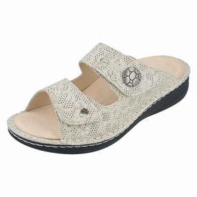 Womens Finn Comfort Moorea in Champagne Garden Sandals Beaches Jamaica