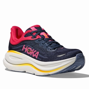 Shoes Online Store Womens Hoka Bondi 9 in Varsity Navy/Nautical Dusk