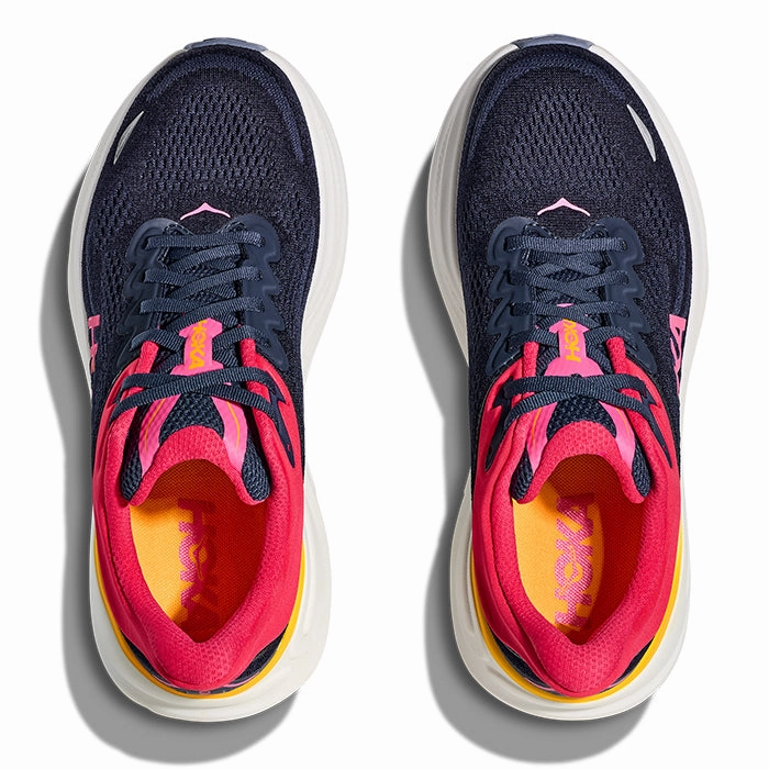 Womens Hoka Bondi 9 in Varsity Navy/Nautical Dusk New Orleans