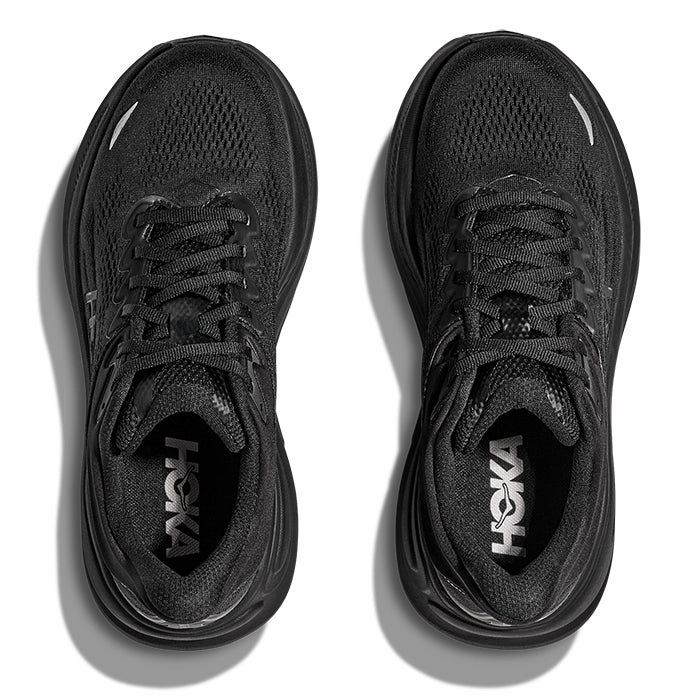 Shoes Donna Womens Hoka Bondi 9 Wide in Black/Black