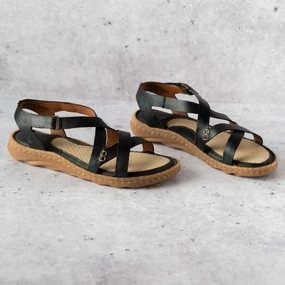 Orthopaedic Sandals Born - Trinidad - Black Leather
