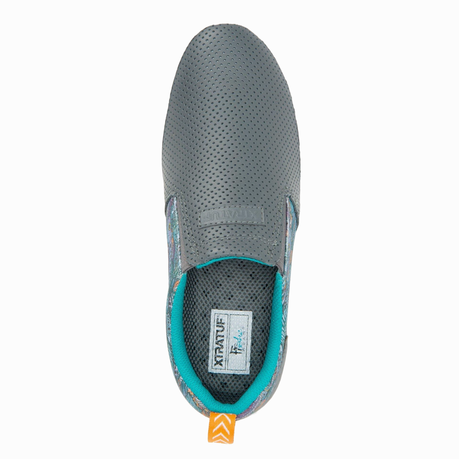 XTRATUF Ladies Fishewear Groovy Grayling Sharkbyte Gray Shoes XSW7GG Hiking Shoes Waterproof Snow