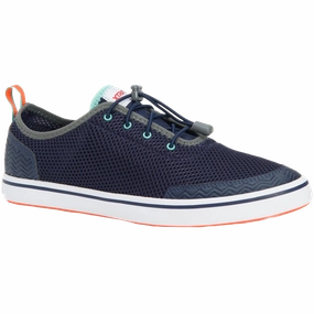 XTRATUF Men's Riptide Navy Water Shoes XMR201 Golf Shoes Waterproof