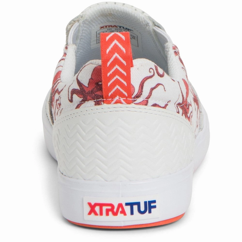 Xtratuf Sharkbyte Canvas Deck Shoe Waterproof Cream For Shoes